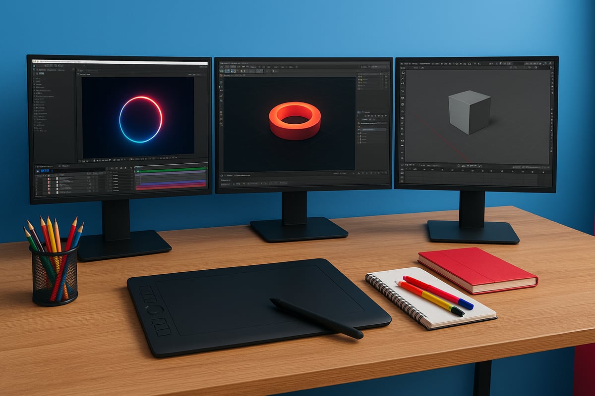 <span style="color:#3882DB">Die wichtigsten Tools und Software für Motion Design 2025</span>