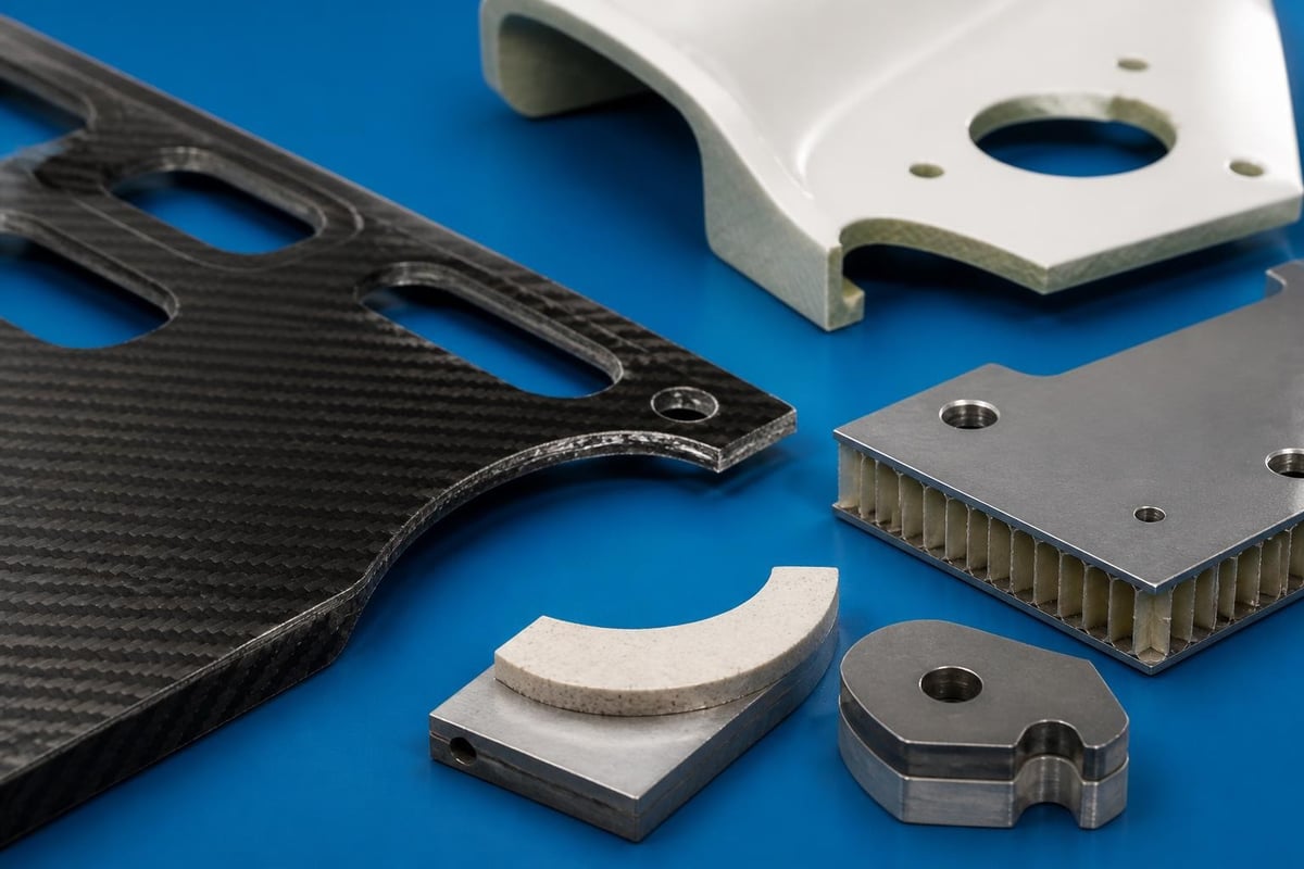Composite material cutting capabilities