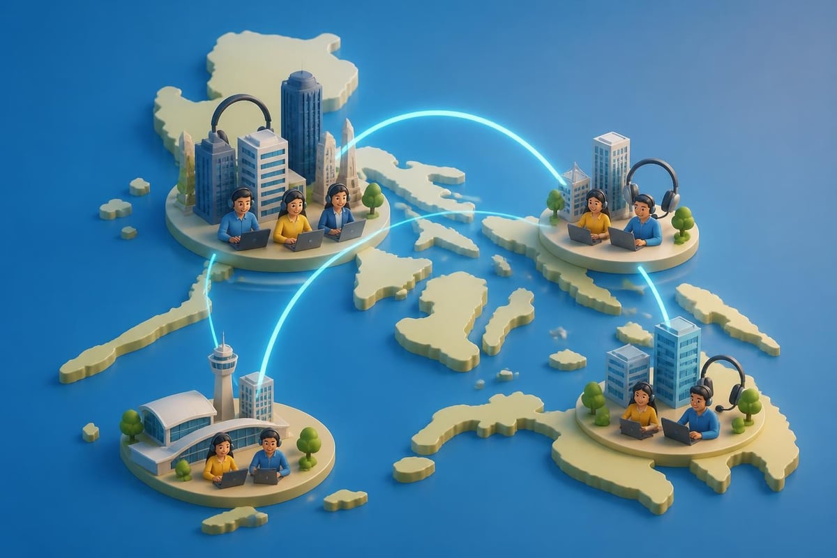 Philippine call center infrastructure
