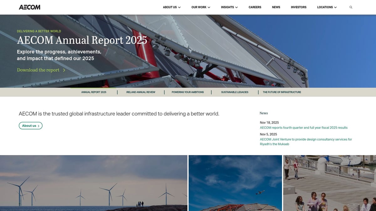7 Leading Companies Construction Experts to Watch in 2026 - AECOM