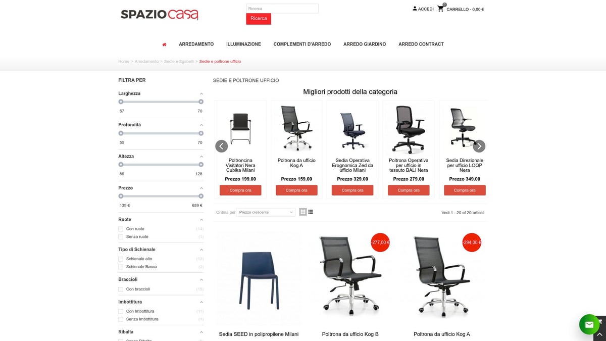 7 Poltrone Ufficio Offerte Imperdibili per il 2026 - Poltrona Ufficio Design Moderno con Ruote – Spazio Casa Store
