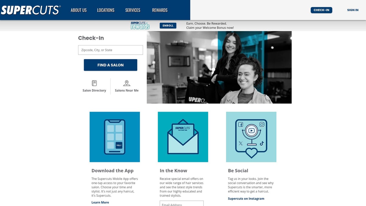 7 Best Salons Near Me Walk In for Effortless Style in 2025 - Supercuts – National Chain