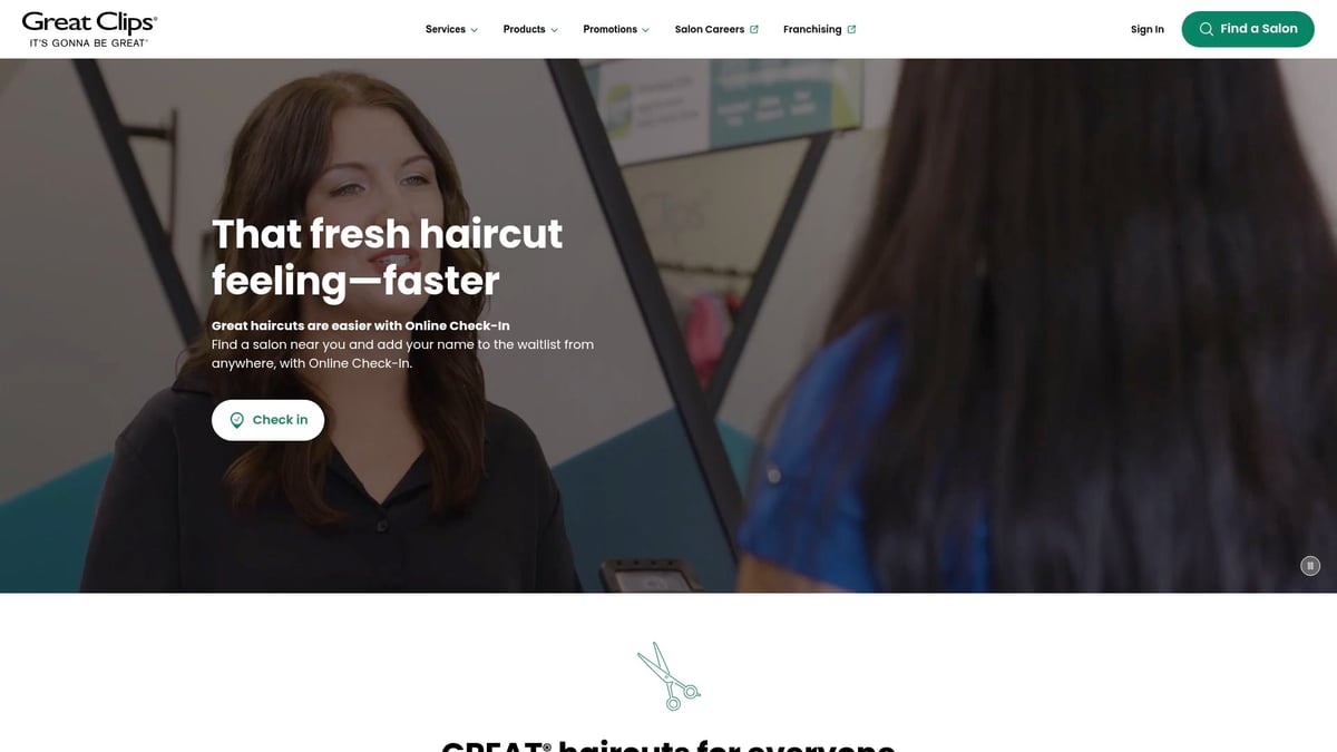 7 Best Salons Near Me Walk In for Effortless Style in 2025 - Great Clips – Nationwide