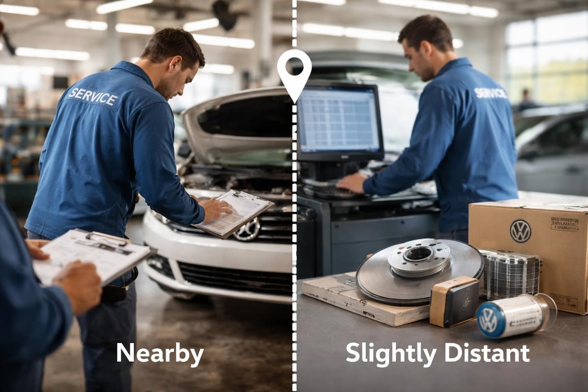 Factors to consider when choosing service location