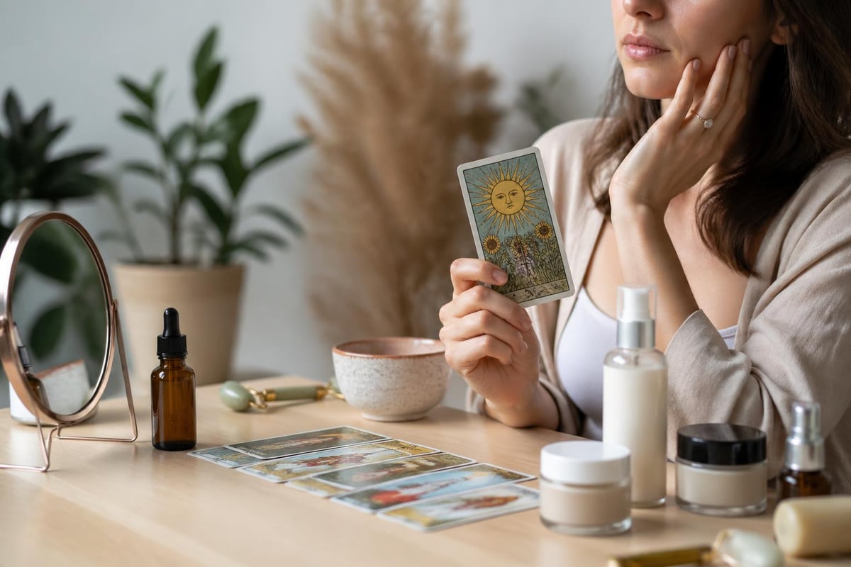 Tarot-guided product selection