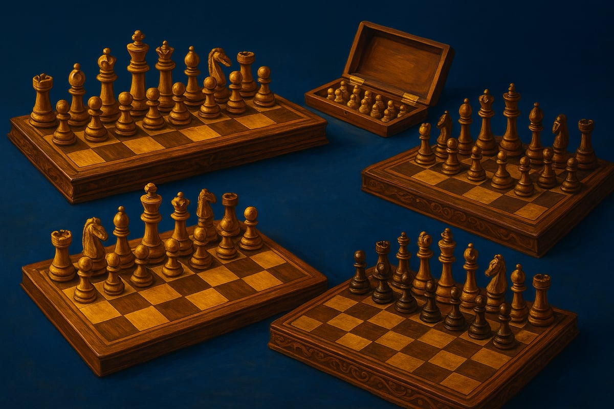 Types and Styles of Wooden Chess Sets