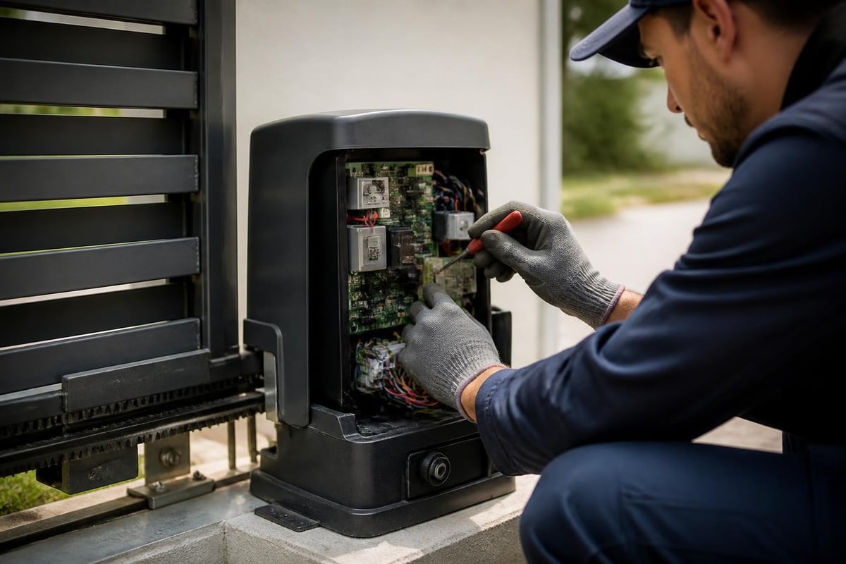 Gate maintenance checklist