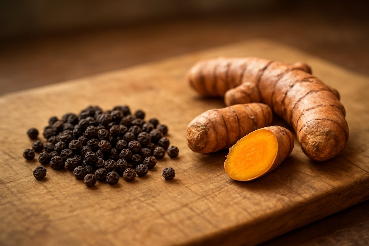 Bienfaits santé du poivre noir et curcuma : ce que dit la science en 2026