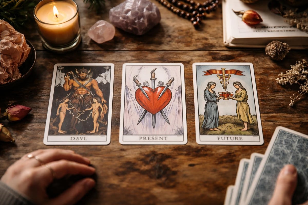 Tarot card spread for love