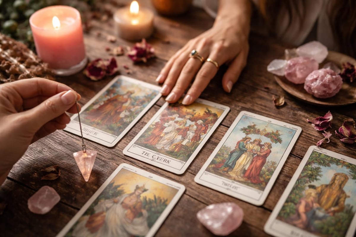 Intuitive tarot reading