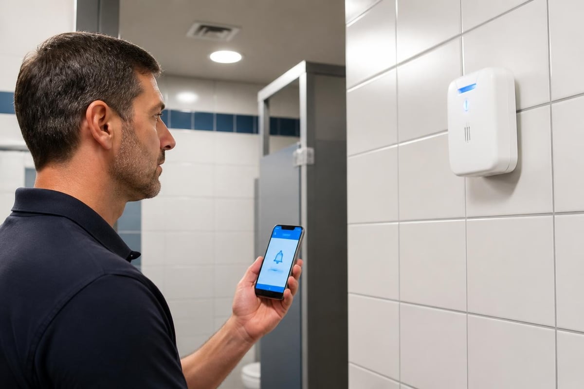 Workplace vaping detection process