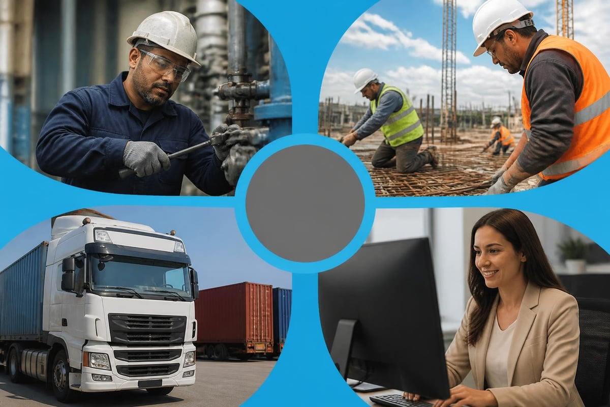 Workforce solution categories