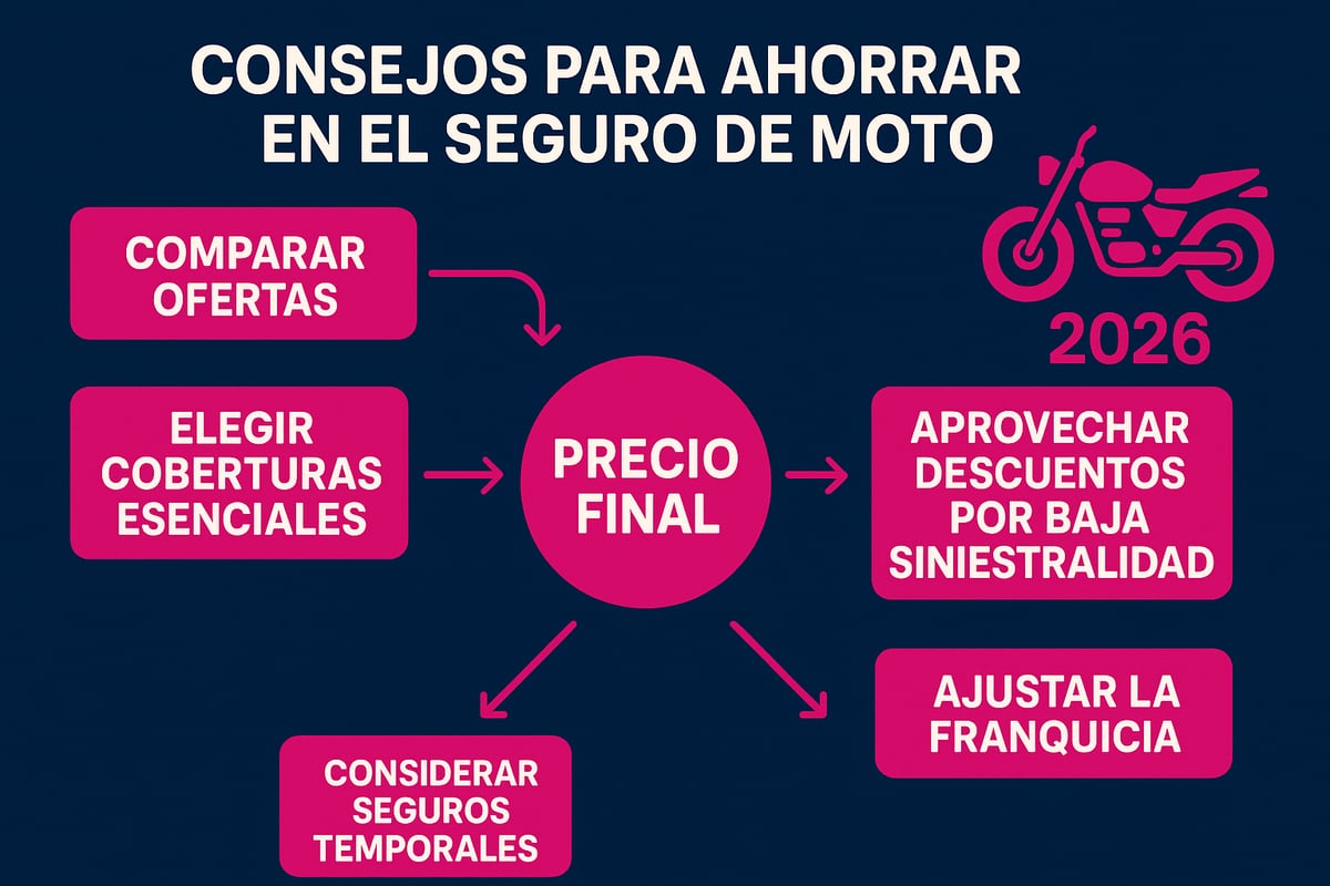 Consejos Prácticos para Ahorrar en tu Seguro de Moto