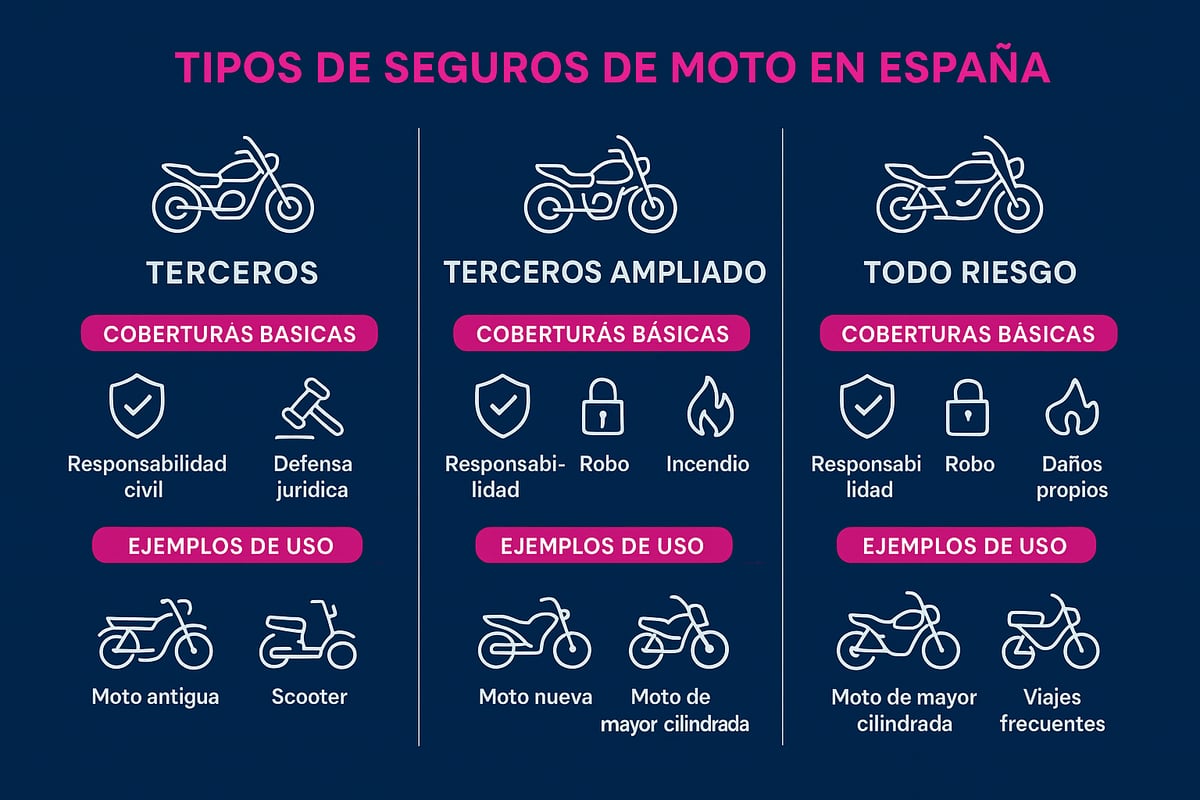 Tipos de Seguros de Moto: ¿Cuál Elegir?