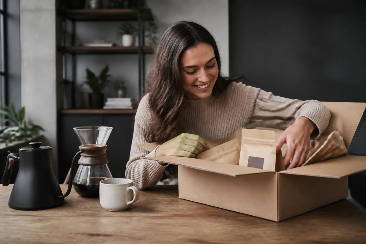 Coffee subscription value components