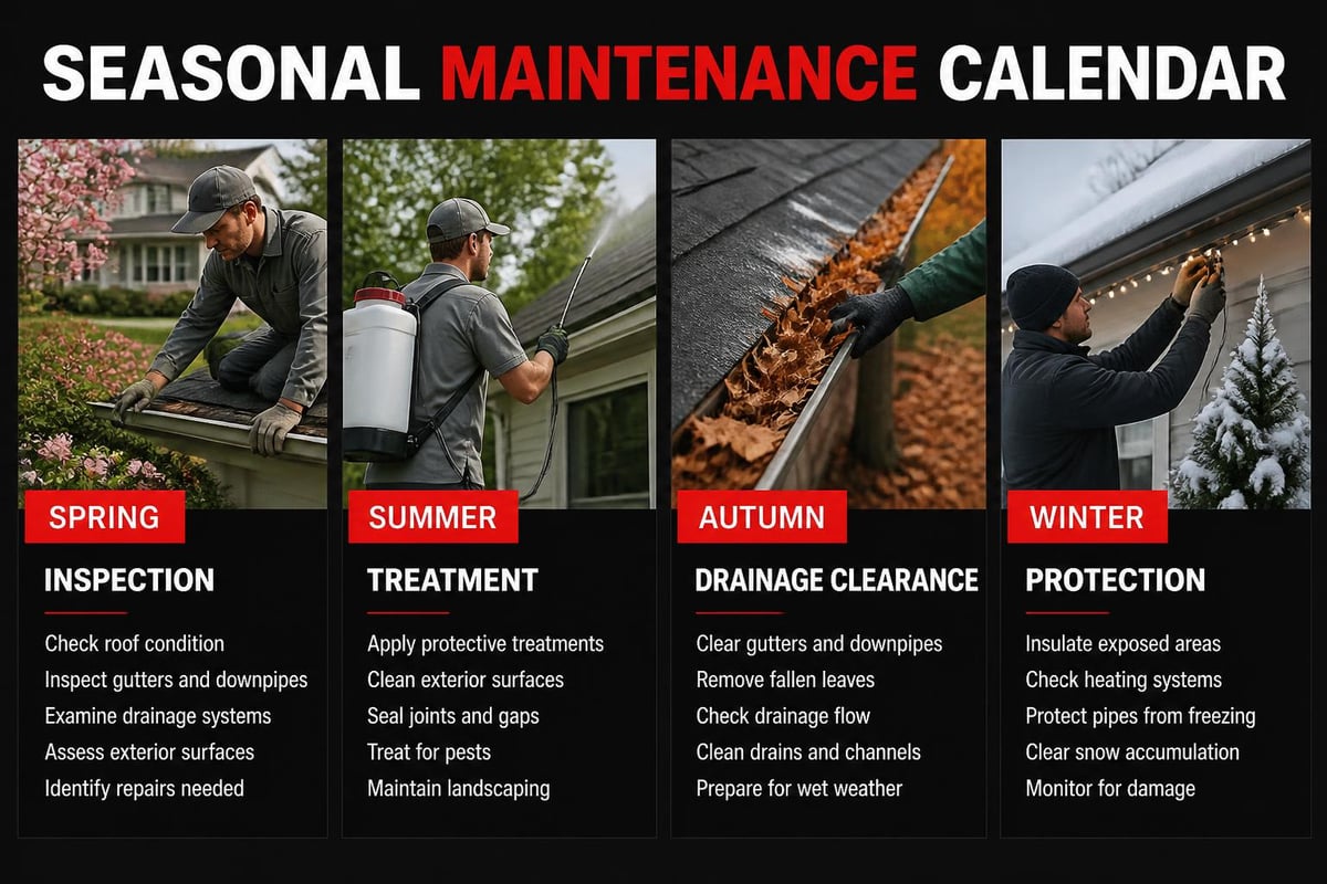 Seasonal timber kerbing maintenance