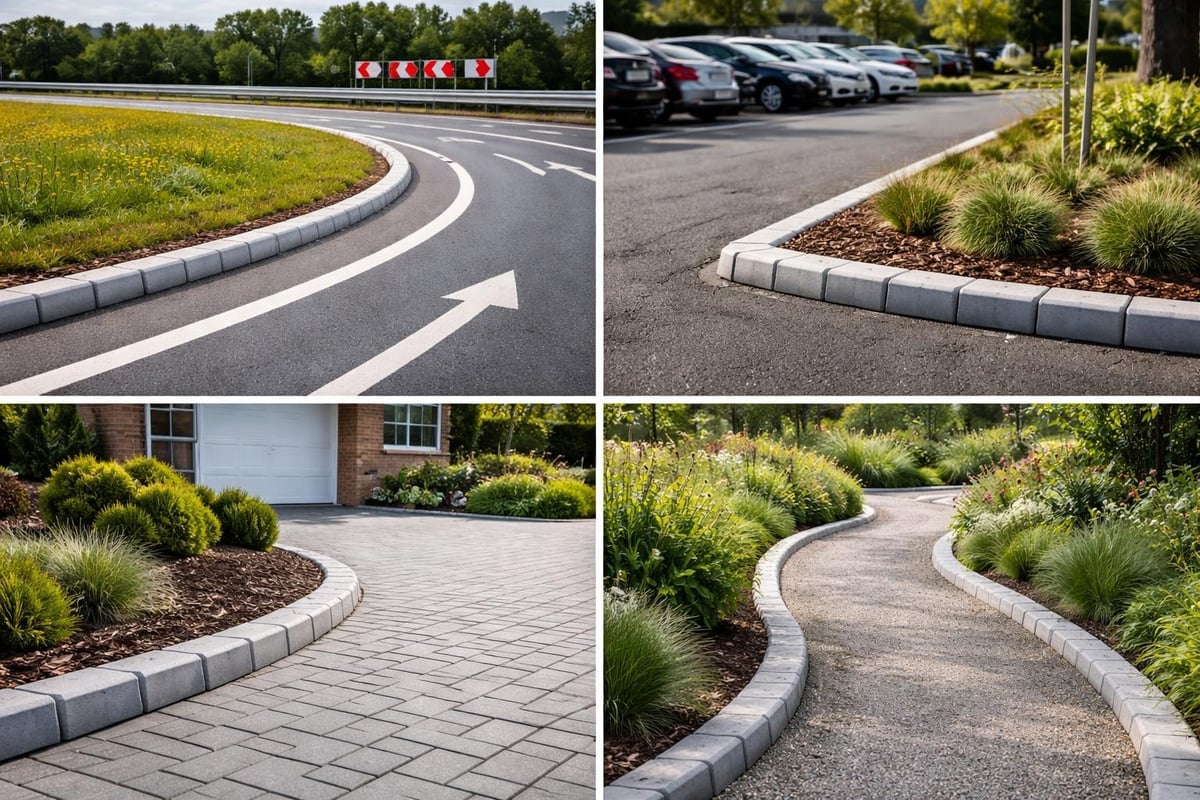 Pin kerbing project applications