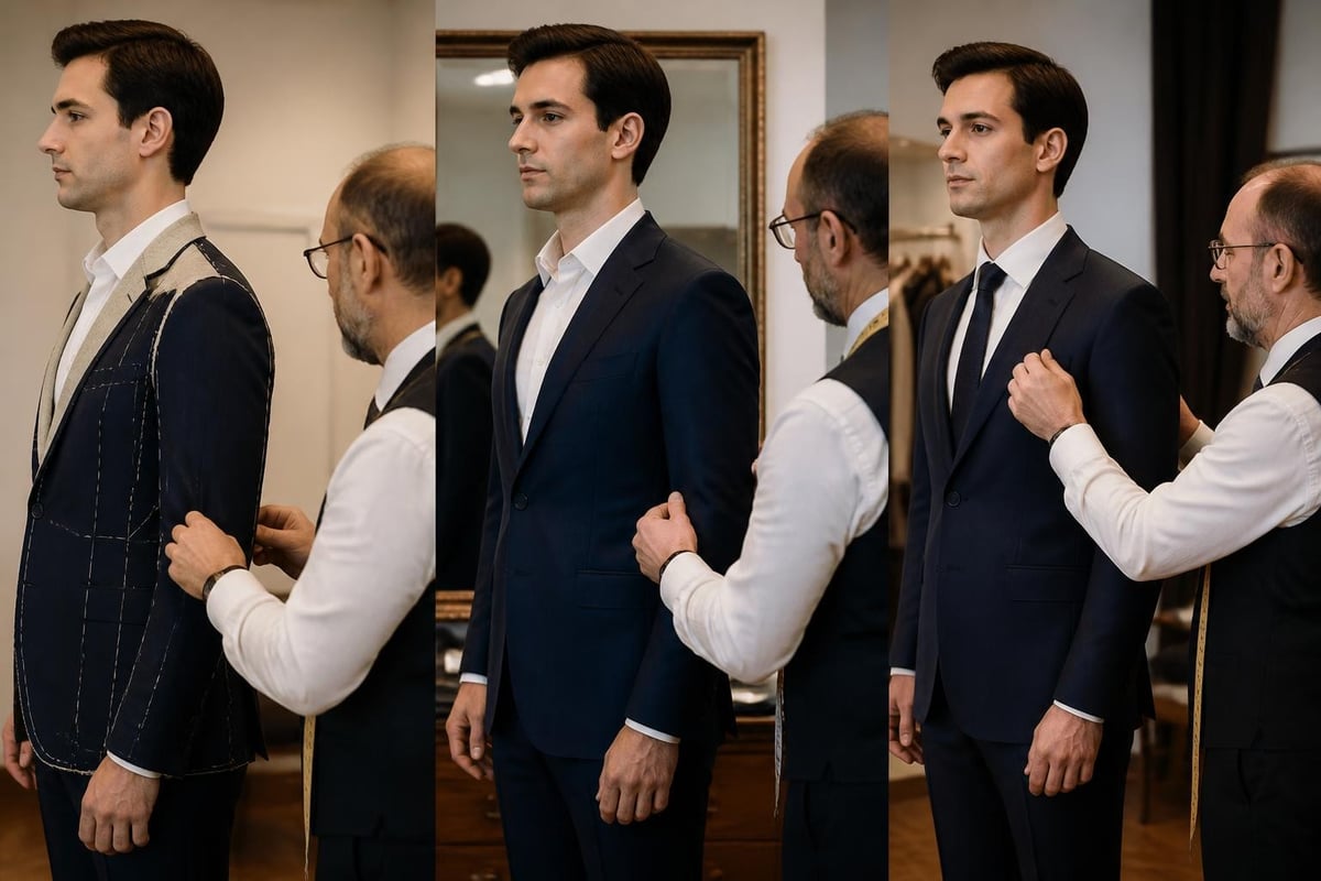 Bespoke garment fittings