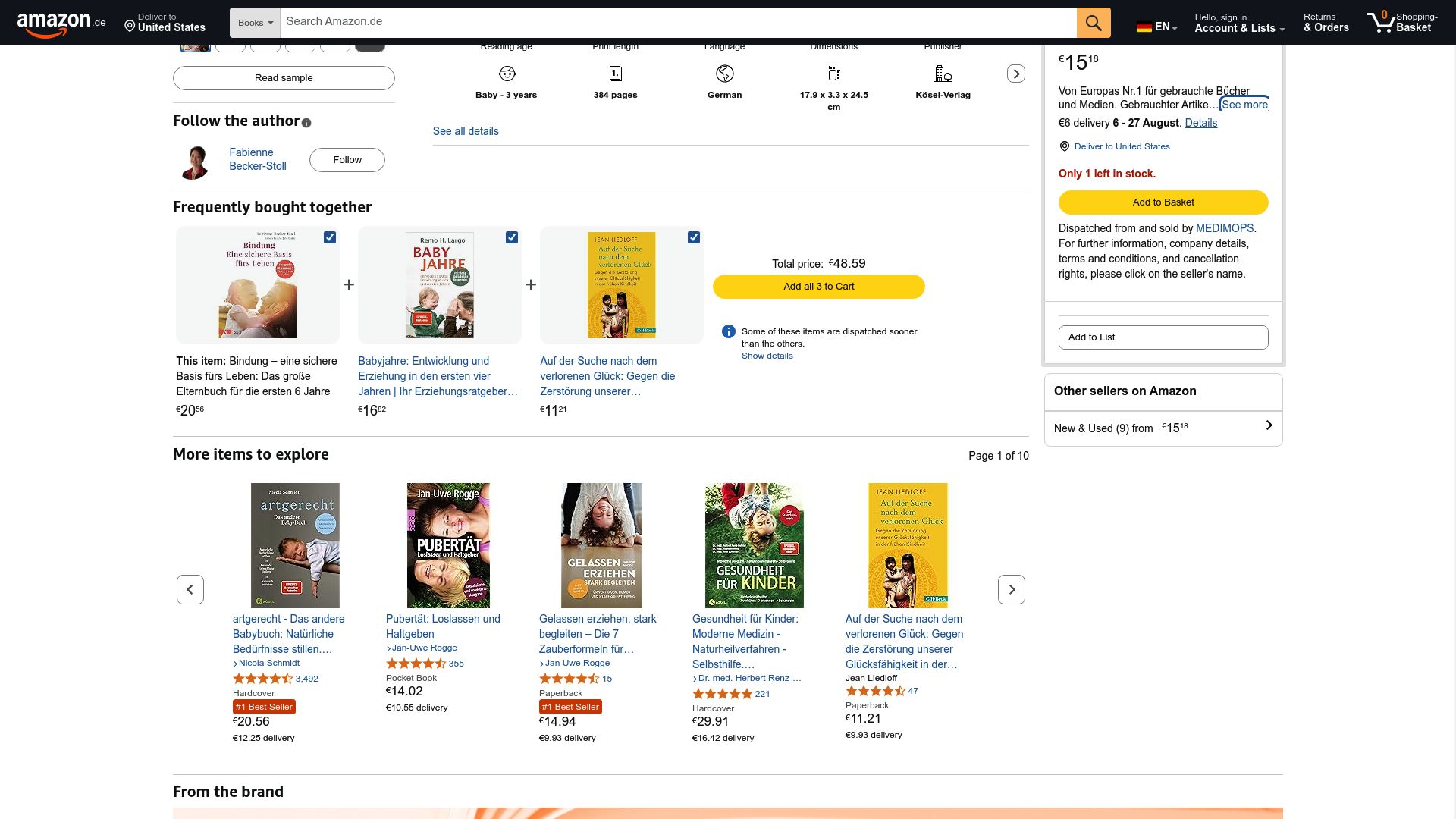 Top 7 Bindung Buch Empfehlungen 2025 - Bindung – eine sichere Basis fürs Leben: Das große Elternbuch für die ersten 6 Jahre
