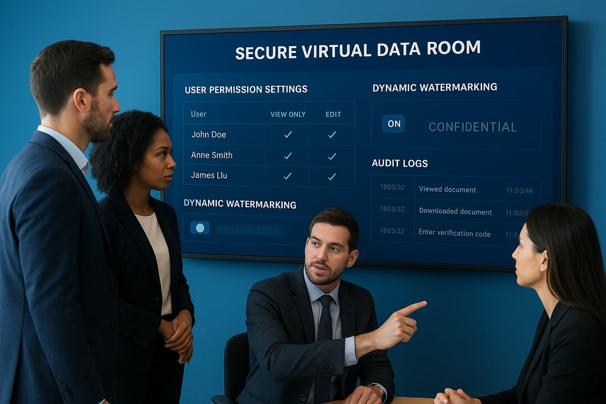 Core Data Room Security Features Every Business Needs