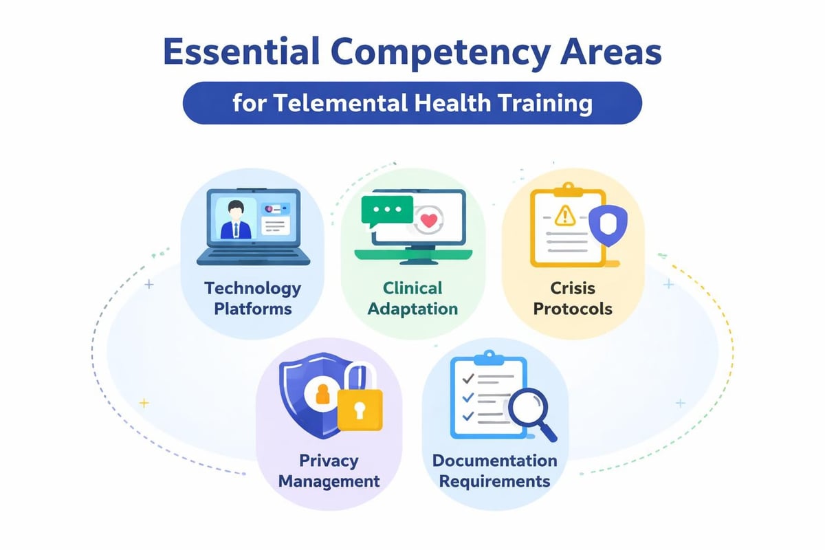 Core competencies framework for workplace telemental health