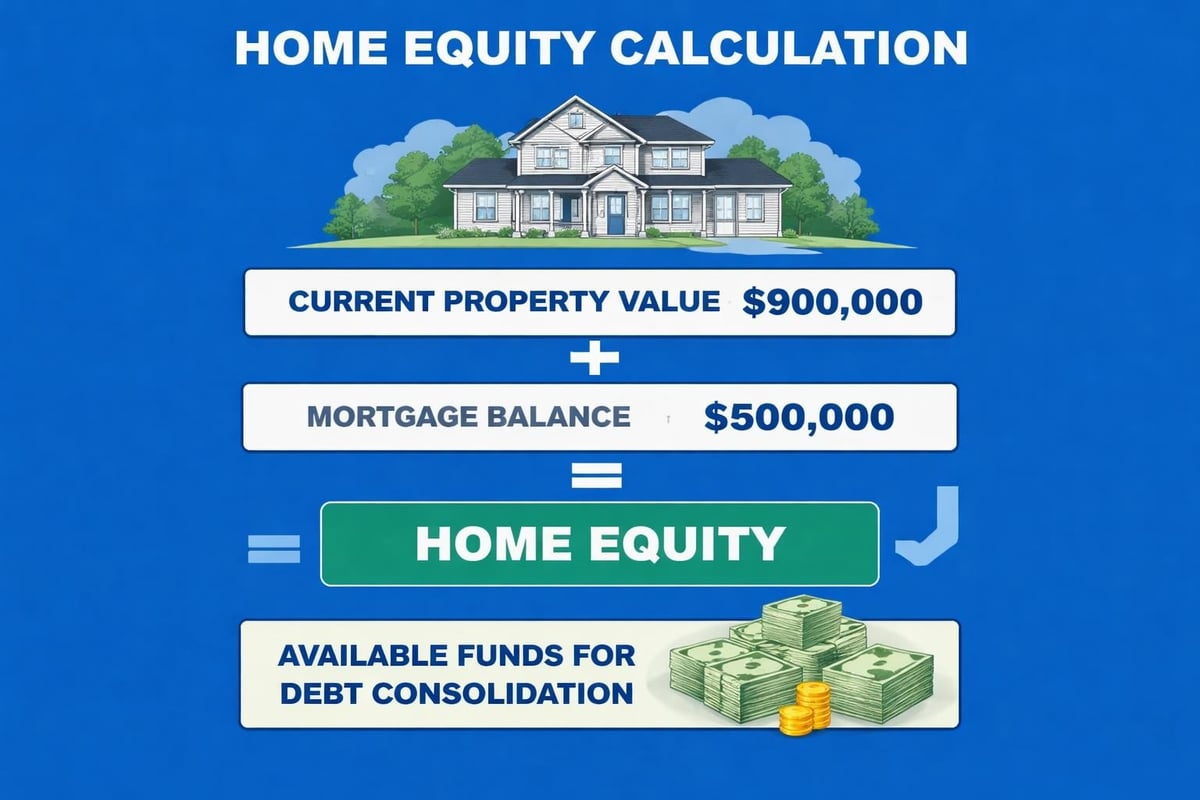 Equity calculation process