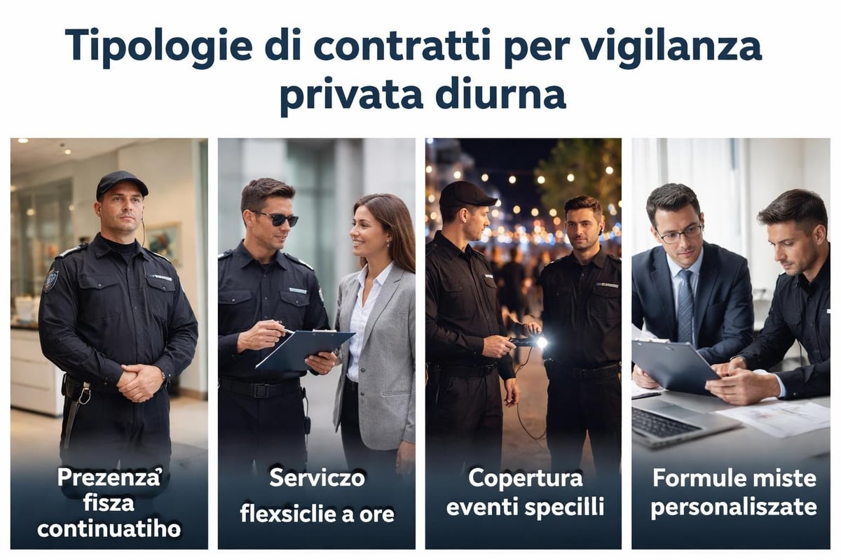 Modelli contrattuali vigilanza