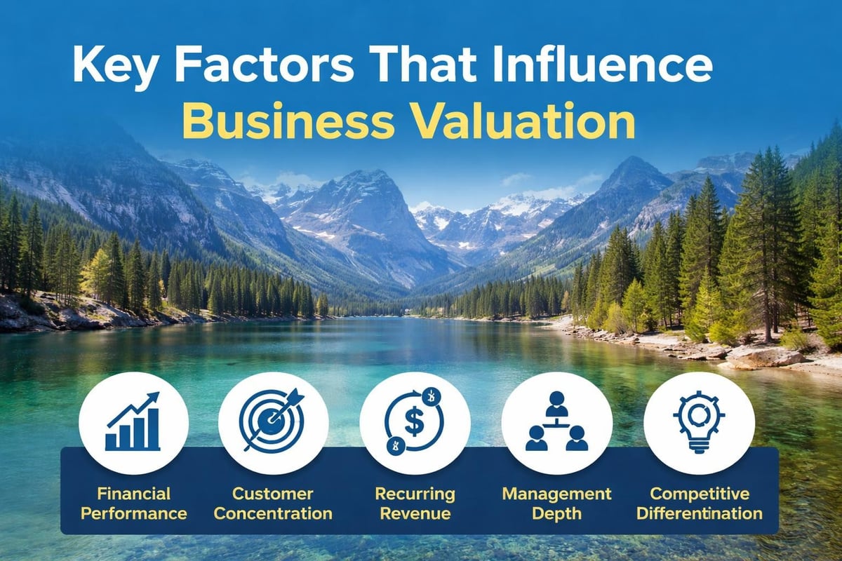 Value drivers in business sales