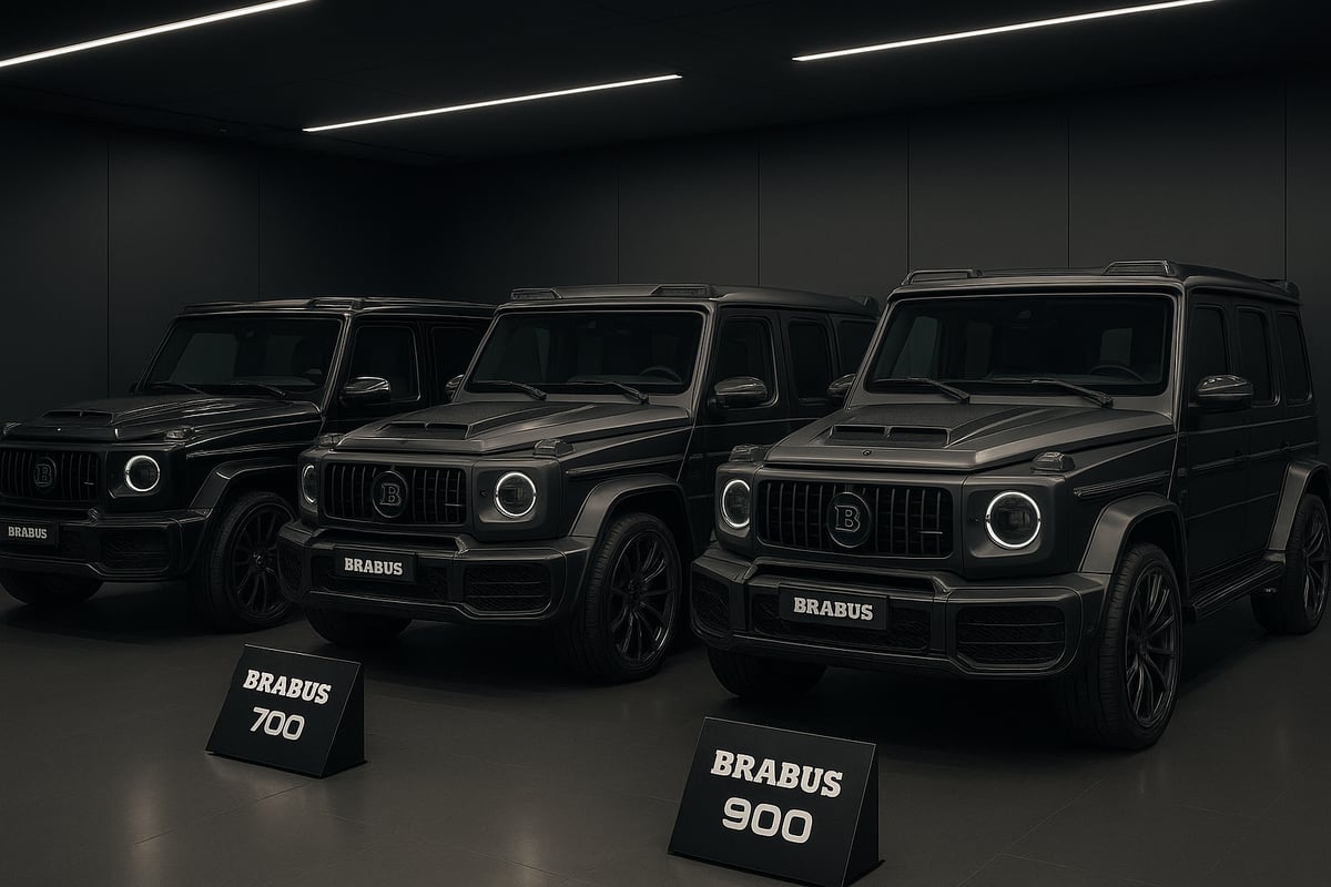 2025 G Class Brabus Price Breakdown