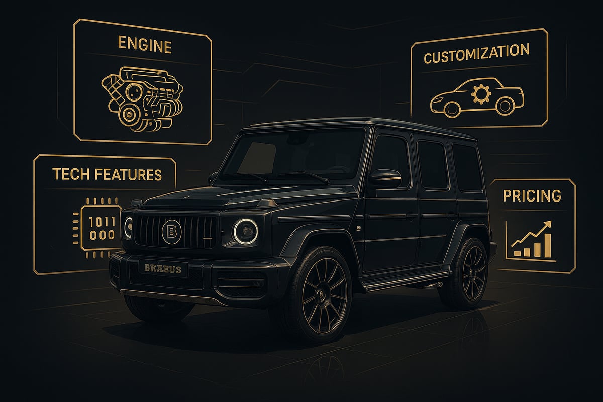 Key Factors Influencing G Class Brabus Price