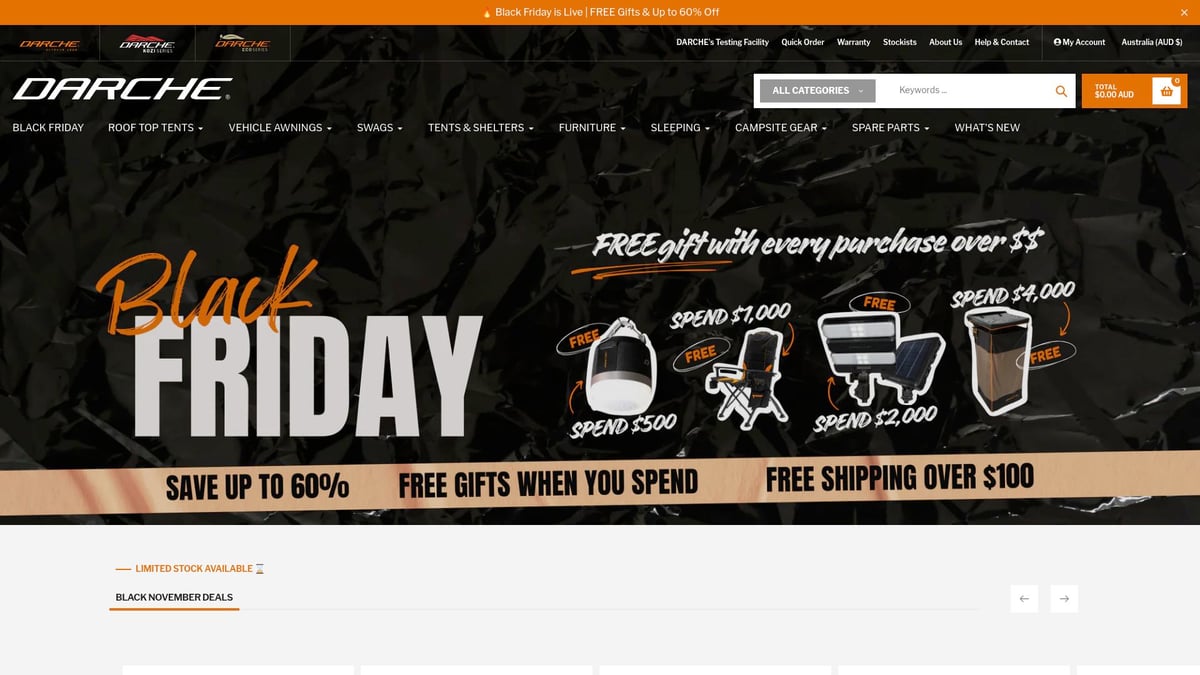 7 Essential Stretcher Tents for Sale in 2025 - Darche Dusk to Dawn 1100 Swag