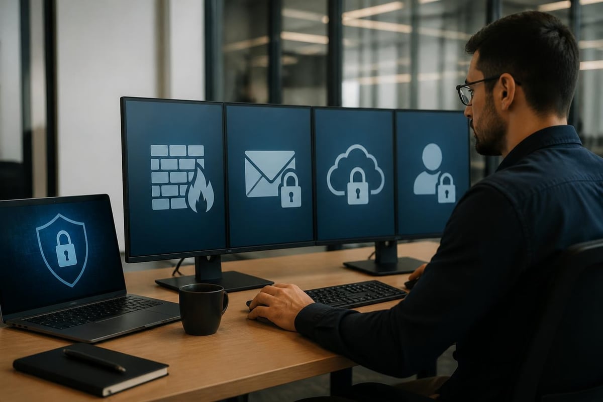 Layered cybersecurity defense strategy