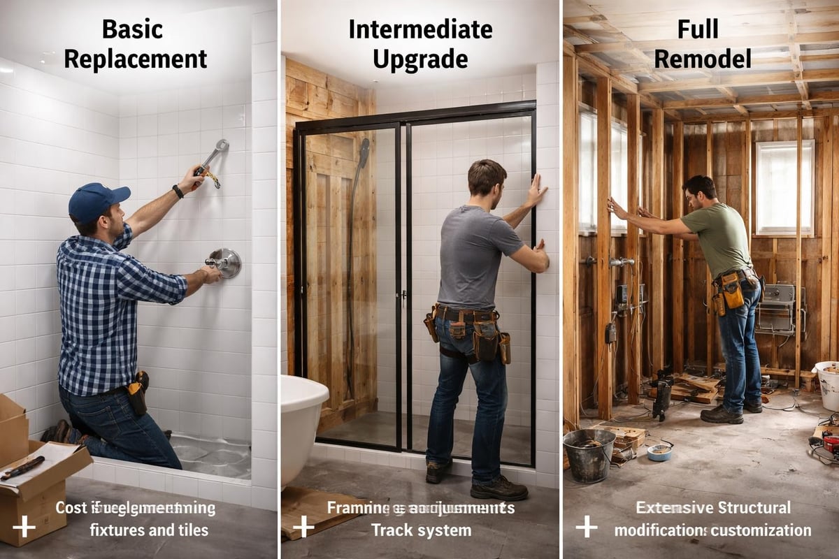 Cost factors for garage door replacement