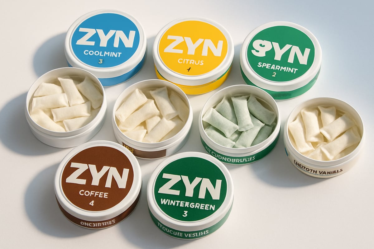 7 Must-Try Zyn Pouch Flavors for 2025
