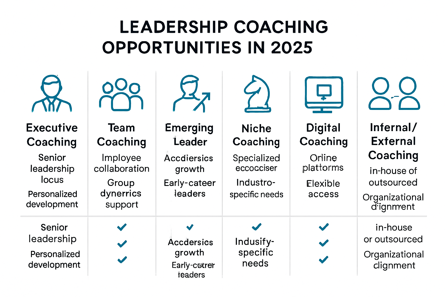 Types of Leadership Coaching Opportunities in 2025