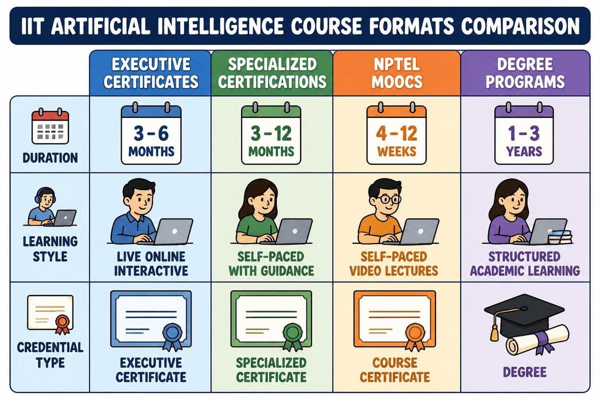 IIT AI course delivery models