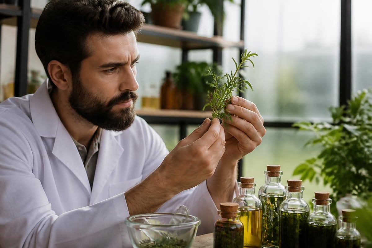 Male grooming company product formulation process