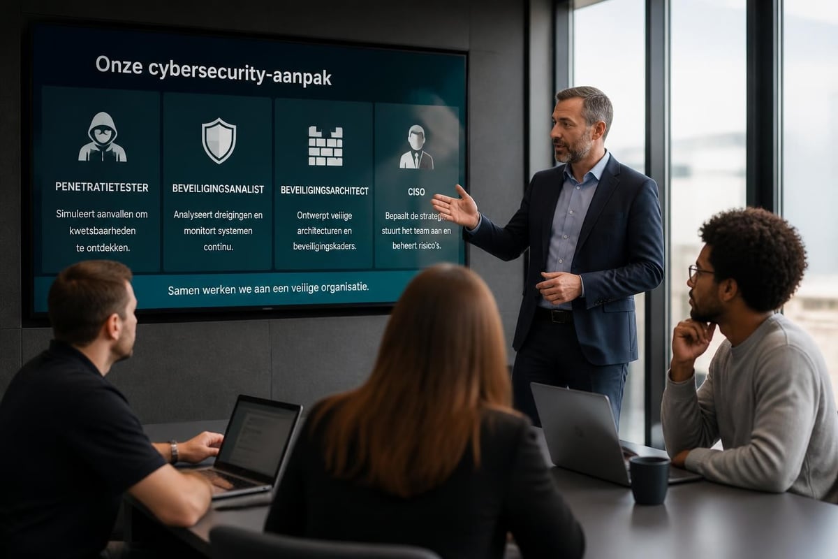 Cybersecurity specialisaties diagram