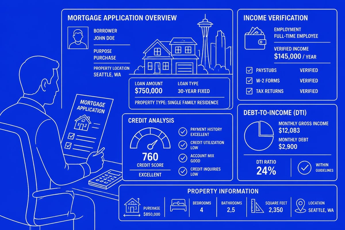 Mortgage application review process