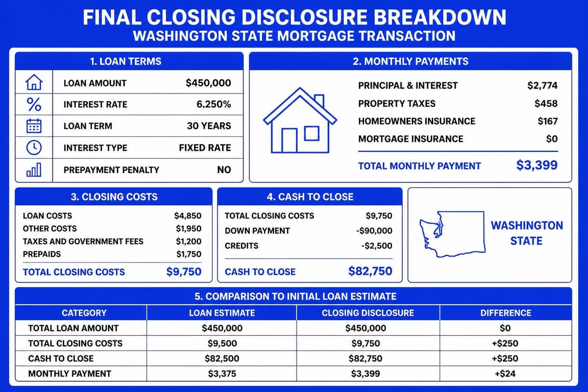 Closing disclosure review