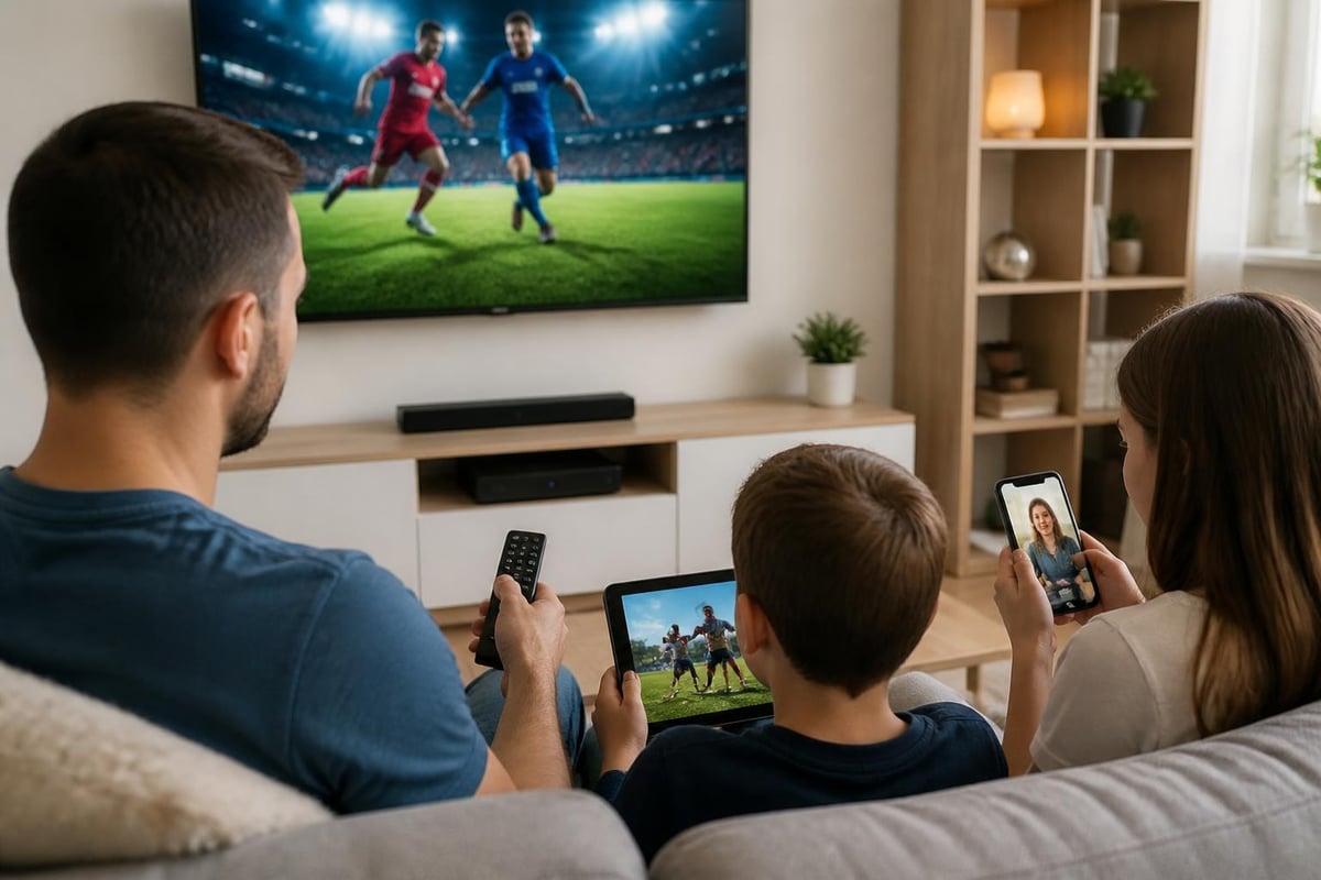 Multi-device streaming setup