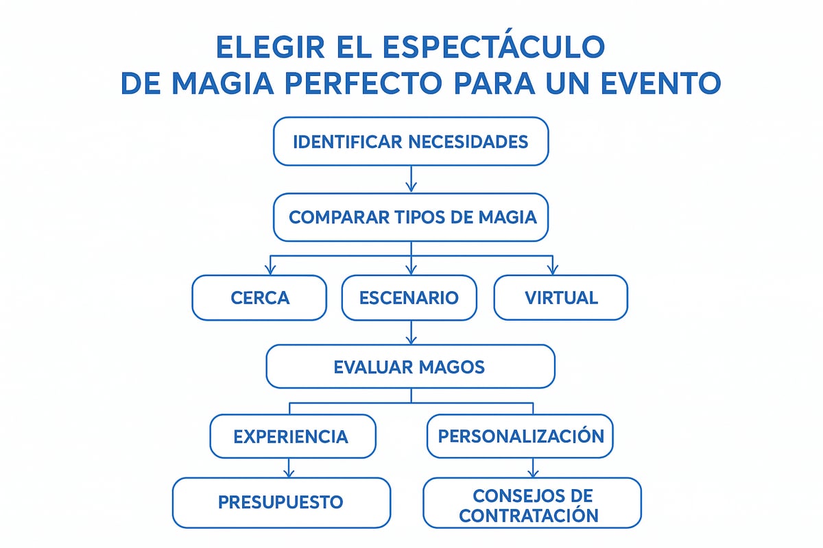 Cómo Elegir el Espectáculo de Magia Perfecto para tu Evento