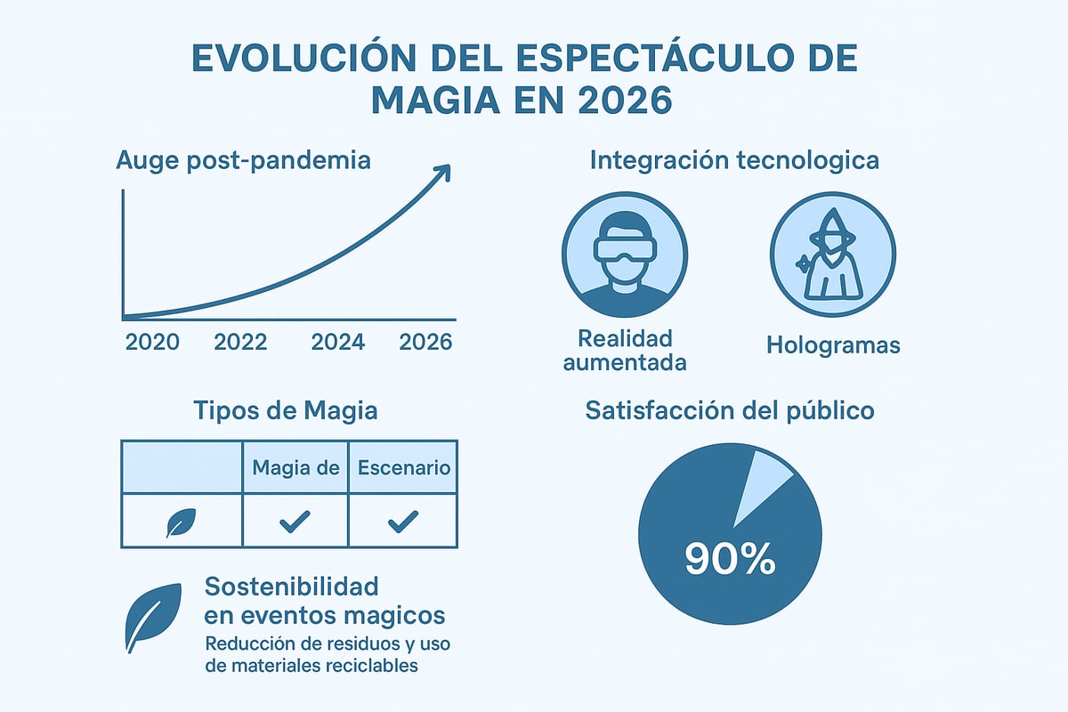 Panorama del Espectáculo de Magia en 2026