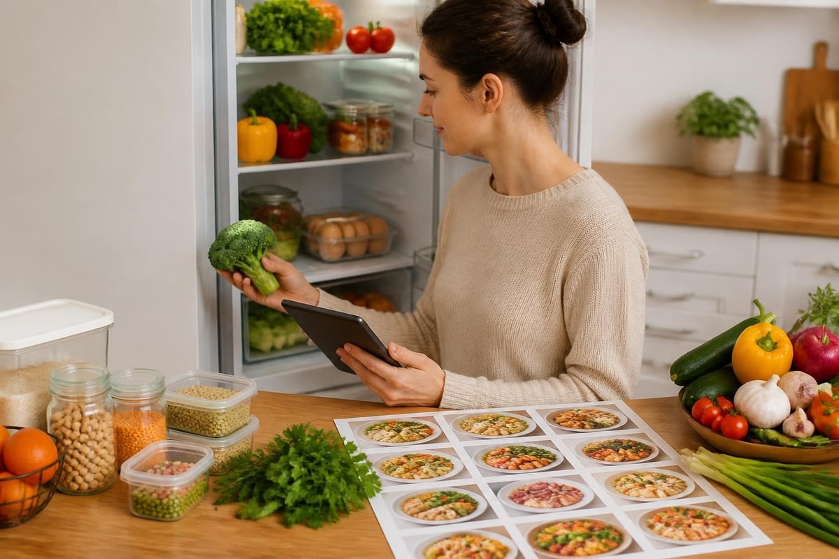 Weekly meal planning process