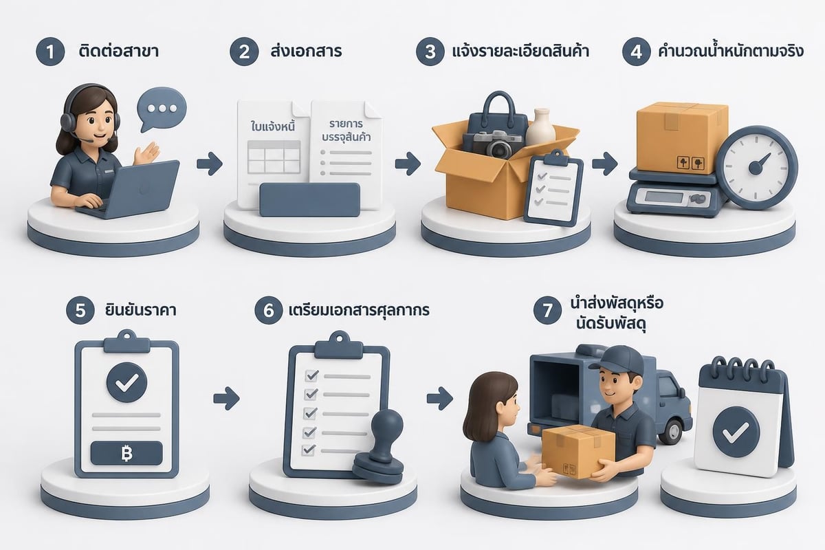 Kerry international shipping workflow