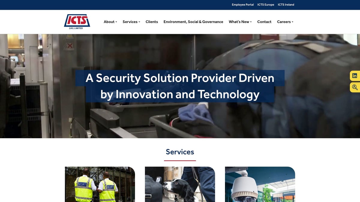 Top 7 Picks for the Best Security Company in 2025 - ICTS UK & Ireland