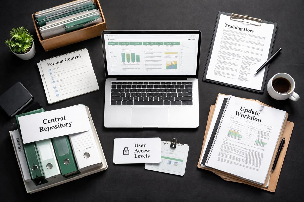 Template governance framework