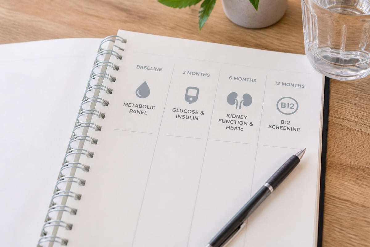 Metformin biomarker monitoring
