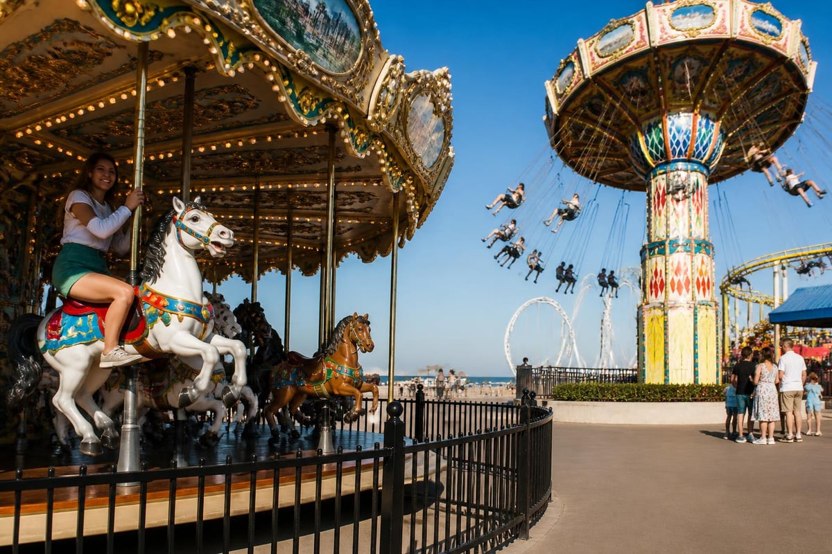 Palace Playland attractions