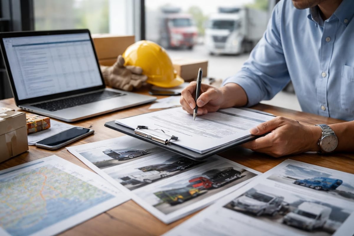 Risk assessment for heavy vehicles